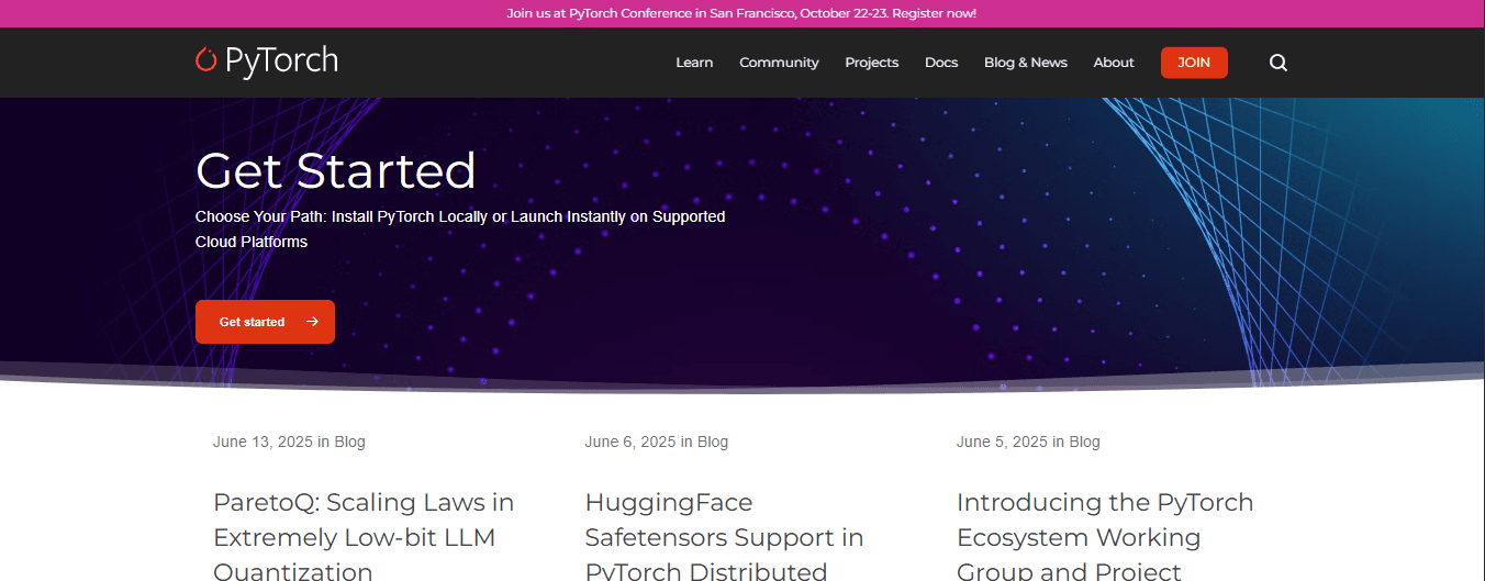 Machine Learning Framework